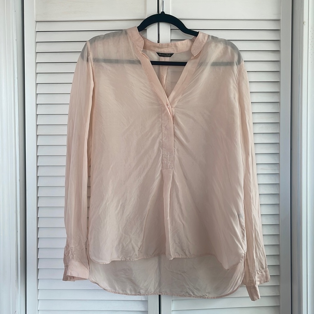 Massimo Dutti silk blouse